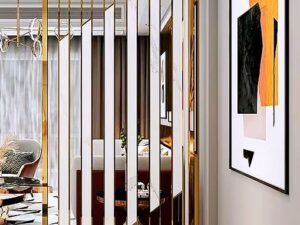 Kartgo PVD Grandeur Stainless Steel Designer Partition
