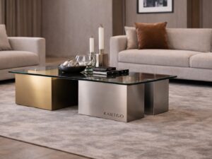 Kartgo Monolithic Dual-Tone Centre Table