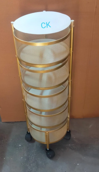 Kitchen Rack Trolley Stand