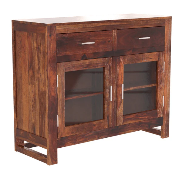 Kartgo Avian Solid Wood Sideboard in Provincial Teak Finish - Image 2