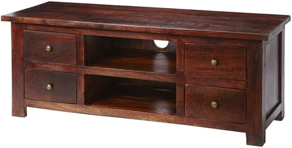 Kartgo Classic Sheesham Wood TV Entertainment Unit - Image 3