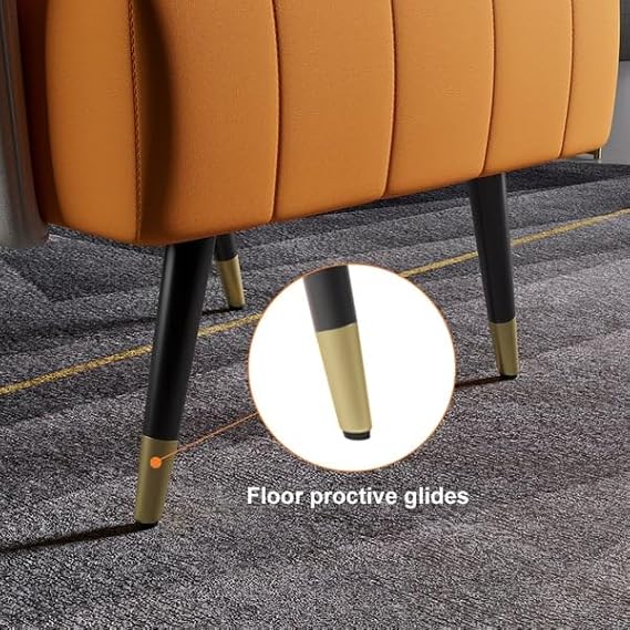 Kartgo Modern Upholstered Accent Chair - Image 2