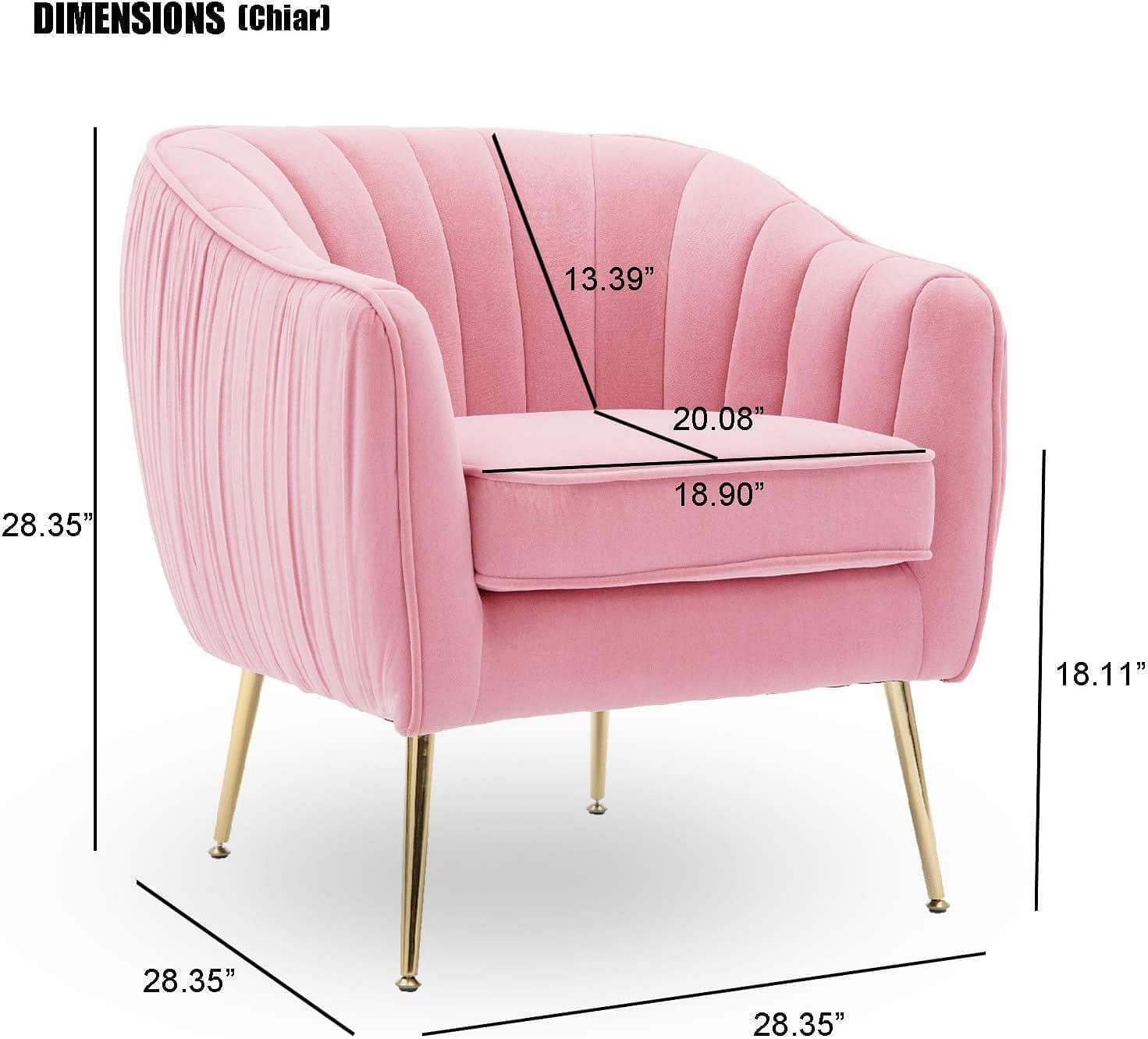 Kartgo Upholstered Accent Chair In Suede - Image 3