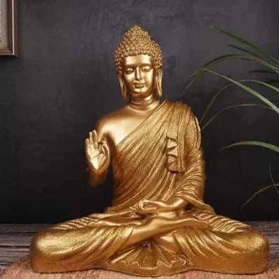 Kartgo Blessing Buddha 2 Feet Golden