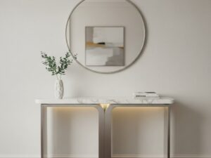 Kartgo Lotus Curve Console Table