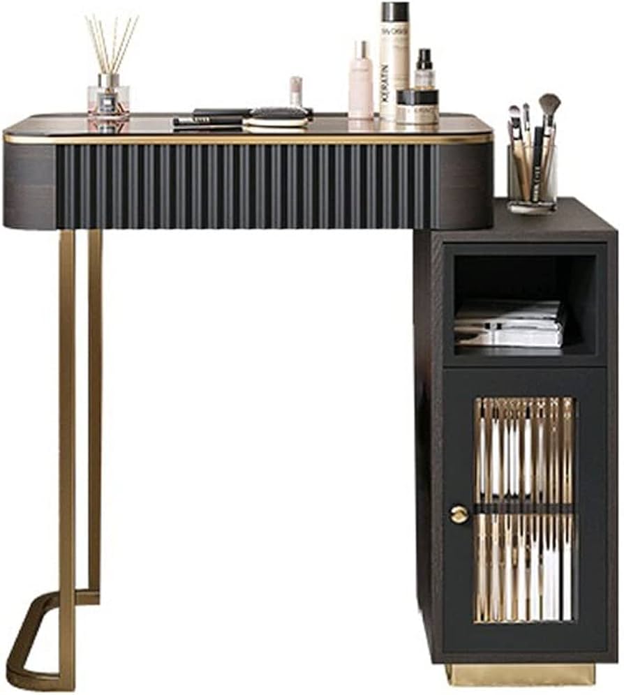 Kartgo Fluted Dressing Table with Integrated Dressing Table - Image 2