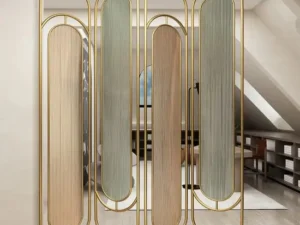Kartgo Luxury Art-Deco Multi-Panel Room Partition