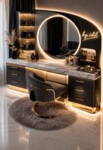 Kartgo Onyx Eclipse Vanity Set (Charcoal & Marble Illuminator)