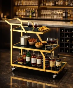 modern-geometric-gold-bar-cart-with-triple-tiers-trolley-ST14_3