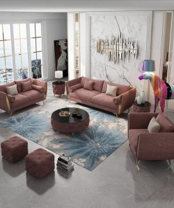 pink-fabric-sofa-set